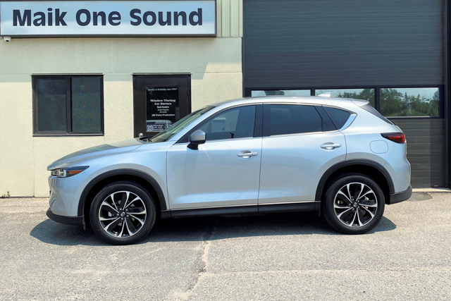 2023 Mazda CX-5 with professional window tint in North Bay